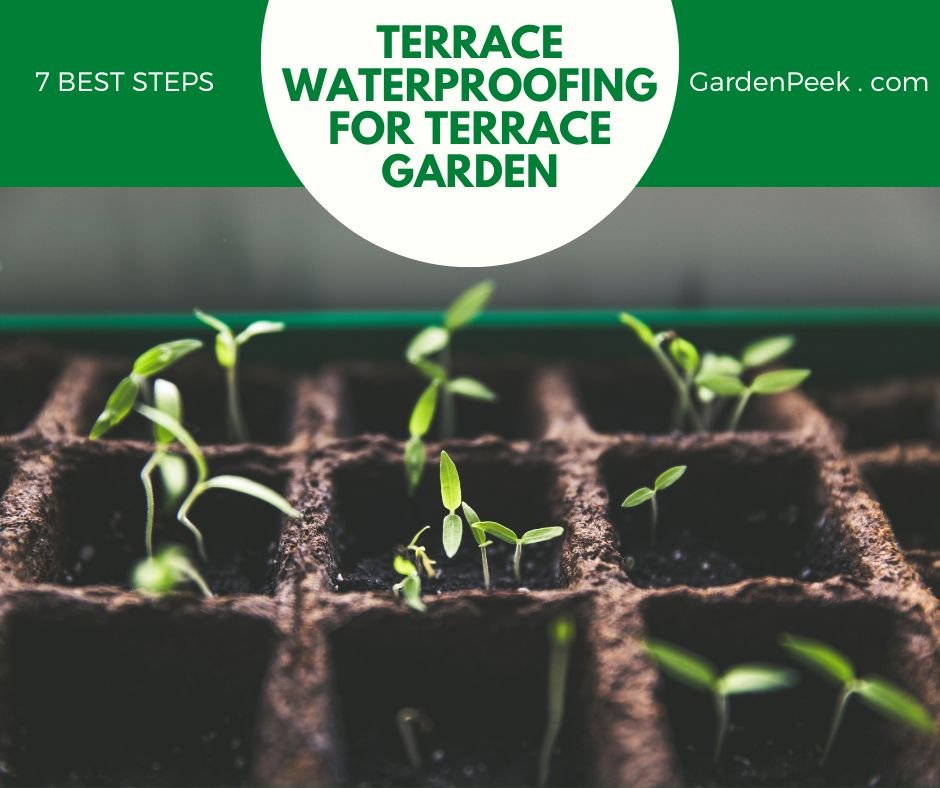 7 best steps of terrace waterproofing for terrace garden