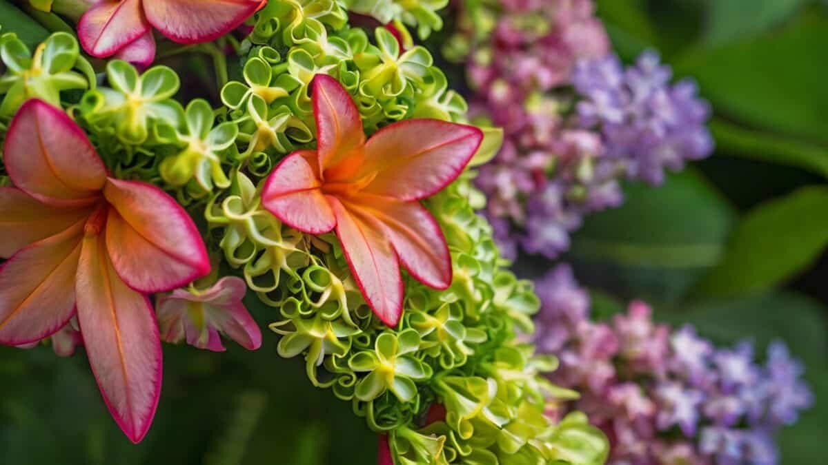 How to Make a Crown Flower Lei